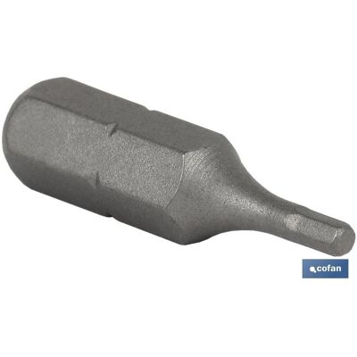 Cofan - Punta Allen Estándar 1/4' Con Huellas De 2mm A 10mm 09580001 10 Unds 25 Mm 4 Cofan - Punta Allen Estándar 1/4' Con Huellas De 2mm A 10mm 09580001 10 Unds 25 Mm 4