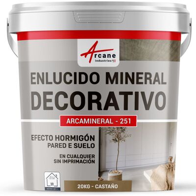 ARCANE INDUSTRIES Revestimiento Mineral Decorativo Para Interiores Y Exteriores - Para Decoración Mural Y Suelos ARCANE INDUSTRIES Revestimiento Mineral Decorativo Para Interiores Y Exteriores - Para Decoración Mural Y Suelos