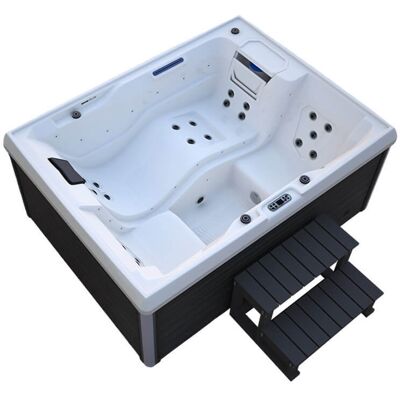 Home Deluxe Stream Plus Jacuzzi - 3 Personas, LED, Calefacción Home Deluxe Stream Plus Jacuzzi - 3 Personas, LED, Calefacción
