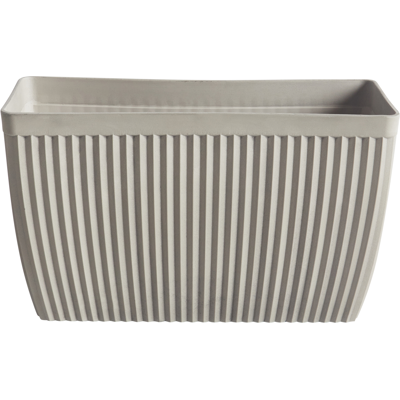 Beliani - Maceta rectangular - Resistente a UV - Estilo clásico Beliani - Maceta rectangular - Resistente a UV - Estilo clásico