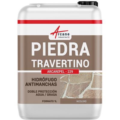 ARCANE INDUSTRIES Hidrófugo Para Travertino Exterior Y Para Piedras Naturales, Tratamiento Antimanchas Arcarepel - 231 ARCANE INDUSTRIES Hidrófugo Para Travertino Exterior Y Para Piedras Naturales, Tratamiento Antimanchas Arcarepel - 231