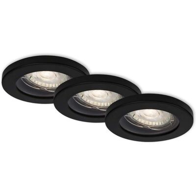 Briloner Conjunto de 3 LEDs empotrables - Pared y techo Briloner Conjunto de 3 LEDs empotrables - Pared y techo
