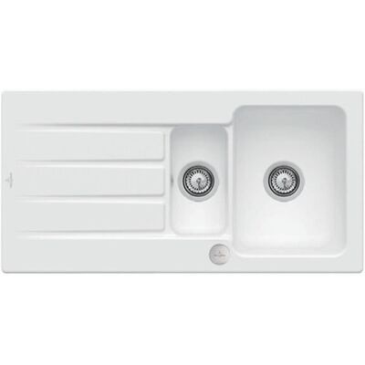 Fregadero de Cocina Villeroy & Boch Architectura Stone White - Reversible, 60cm Fregadero de Cocina Villeroy & Boch Architectura Stone White - Reversible, 60cm