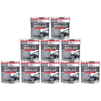 ARCANE INDUSTRIES Pintura Acrílica Para Exteriores, Impermeable Y Duradera Para Fachadas Exteriores - Arcafaçade Renov ARCANE INDUSTRIES Pintura Acrílica Para Exteriores, Impermeable Y Duradera Para Fachadas Exteriores - Arcafaçade Renov