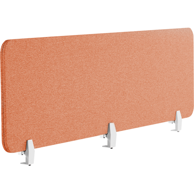BELIANI Panel Separador Rojo Claro 180 X 40 Cm Poliéster Pet Pantalla Acústica Wally BELIANI Panel Separador Rojo Claro 180 X 40 Cm Poliéster Pet Pantalla Acústica Wally