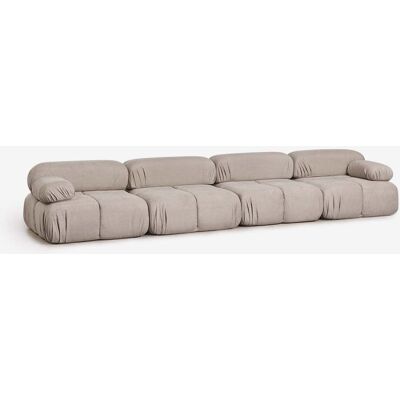 Sofá Modular De 4 Piezas En Bouclé Envasado Al Vacío Kendall Sklum Sofá Modular De 4 Piezas En Bouclé Envasado Al Vacío Kendall Sklum