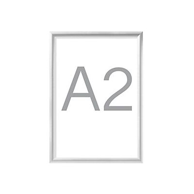 Certeo - Design-klapprahmen Aluminiumprofil Silber Eloxiert Ve 2 Stk Certeo - Design-klapprahmen Aluminiumprofil Silber Eloxiert Ve 2 Stk