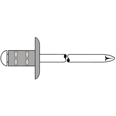 GESIPA PolyGrip DXL Remache 4x17mm - Remache ciego GESIPA PolyGrip DXL Remache 4x17mm - Remache ciego