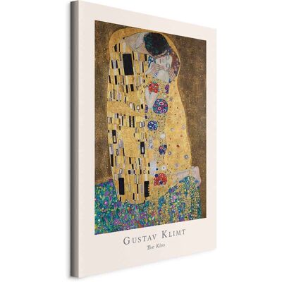 ARTGEIST Cuadro - Gustav Klimt - El Beso (1 Pieza) Vertical ARTGEIST Cuadro - Gustav Klimt - El Beso (1 Pieza) Vertical