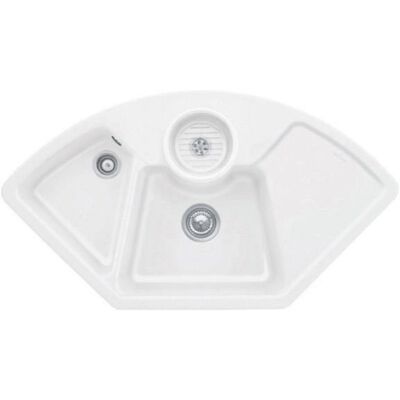 Fregadero de esquina Villeroy & Boch - 670801RW - Piedra Blanca Fregadero de esquina Villeroy & Boch - 670801RW - Piedra Blanca