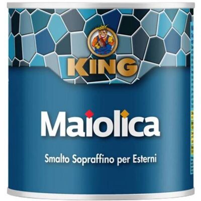 CAPALDO 6 X Smalto Maiolica Grigio Cenere 100 G CAPALDO 6 X Smalto Maiolica Grigio Cenere 100 G