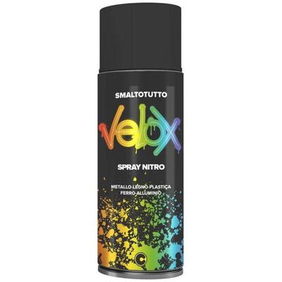 CAPALDO 6 X Velox Spray Nitro Nero Lucido N.124 CAPALDO 6 X Velox Spray Nitro Nero Lucido N.124