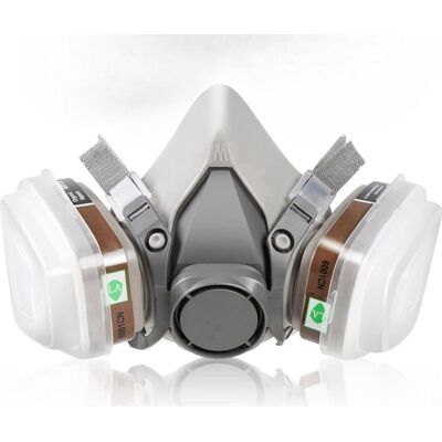 OEM Demi-masque Avec Filtre Réutilisable Respirateur Professionnel Ensemble Sept Masques À Gaz Protection Complète OEM Demi-masque Avec Filtre Réutilisable Respirateur Professionnel Ensemble Sept Masques À Gaz Protection Complète