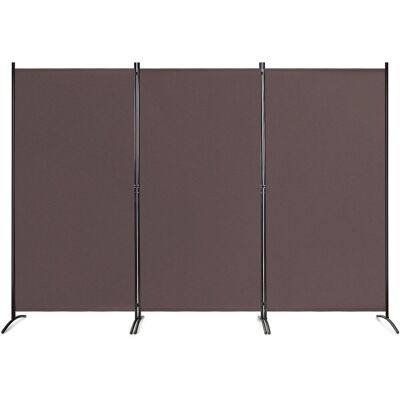 Divisorio de 3 Paneles Costway - Pantalla Privacidad Plegable Divisorio de 3 Paneles Costway - Pantalla Privacidad Plegable