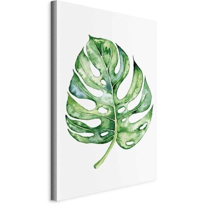 ARTGEIST Pintura - Acuarela Monstera (1 Parte) Vertical ARTGEIST Pintura - Acuarela Monstera (1 Parte) Vertical