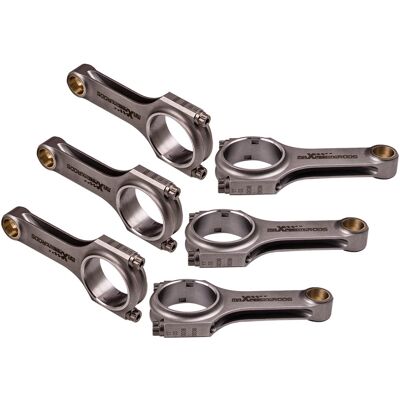 Maxpeedingrods - Connecting Rods Conrods Para Bmw S38 B35 M5 M6 144mm Arp Bolts 1988 Maxpeedingrods - Connecting Rods Conrods Para Bmw S38 B35 M5 M6 144mm Arp Bolts 1988