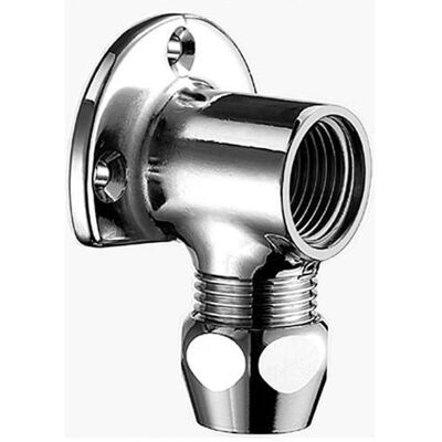 Placa de pared Schell 12mm cromo - Para tuberías de cobre Placa de pared Schell 12mm cromo - Para tuberías de cobre