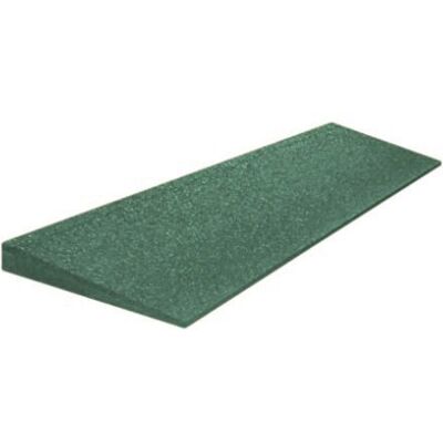 Vivol Rampa en goma - 75x25 cm - 45 mm espesor - Verde - Rampa de goma Vivol Rampa en goma - 75x25 cm - 45 mm espesor - Verde - Rampa de goma