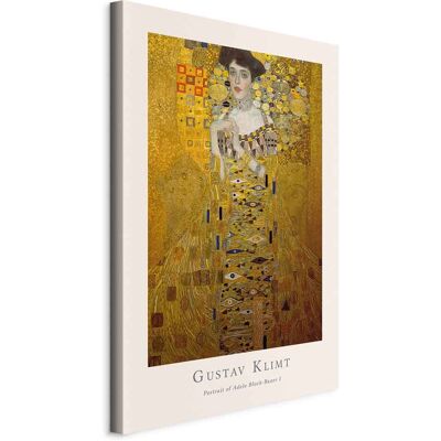 ARTGEIST Pintura - Gustav Klimt - Retrato De Adele Bloch (1 Parte) Vertical ARTGEIST Pintura - Gustav Klimt - Retrato De Adele Bloch (1 Parte) Vertical