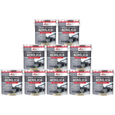 ARCANE INDUSTRIES Pintura Acrílica Para Exteriores, Impermeable Y Duradera Para Fachadas Exteriores - Arcafaçade Renov ARCANE INDUSTRIES Pintura Acrílica Para Exteriores, Impermeable Y Duradera Para Fachadas Exteriores - Arcafaçade Renov
