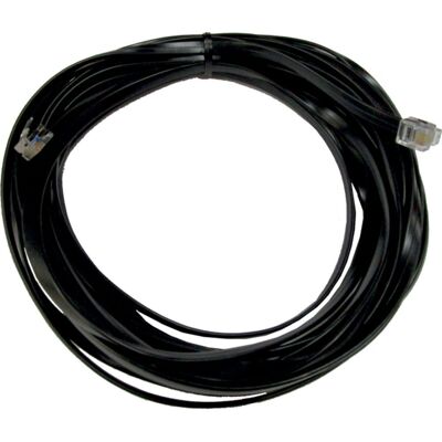 Cable de conexión Wolf CWL - 10m, 2x RJ12/6, negro Cable de conexión Wolf CWL - 10m, 2x RJ12/6, negro