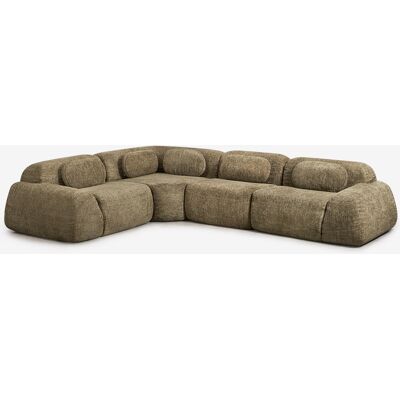 Sofá Modular Rinconera De 4 Piezas En Chenilla Envasado Al Vacío Merida Sklum Sofá Modular Rinconera De 4 Piezas En Chenilla Envasado Al Vacío Merida Sklum