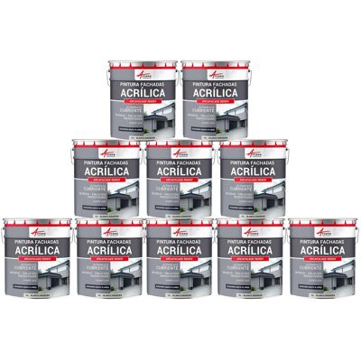 ARCANE INDUSTRIES Pintura Acrílica Para Exteriores, Impermeable Y Duradera Para Fachadas Exteriores - Arcafaçade Renov ARCANE INDUSTRIES Pintura Acrílica Para Exteriores, Impermeable Y Duradera Para Fachadas Exteriores - Arcafaçade Renov