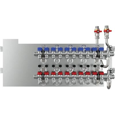 Vaillant Distribuidor De Suelo Radiante Para 10 Circuitos Para Estaciones De Vivienda N, H, D, 8000014428 Vaillant Distribuidor De Suelo Radiante Para 10 Circuitos Para Estaciones De Vivienda N, H, D, 8000014428