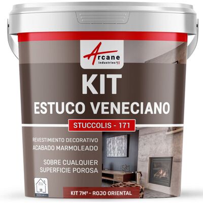 ARCANE INDUSTRIES Kit De Estuco Veneciano Decorativo - Kit Stuccolis - 171 ARCANE INDUSTRIES Kit De Estuco Veneciano Decorativo - Kit Stuccolis - 171