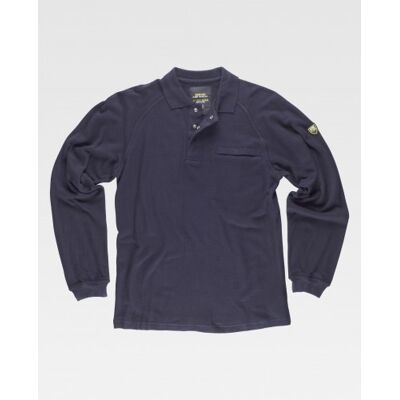 Polo Industrial Ignífugo Y Antiestático Workteam S6598 Work Flame Xl Azul Marino Polo Industrial Ignífugo Y Antiestático Workteam S6598 Work Flame Xl Azul Marino
