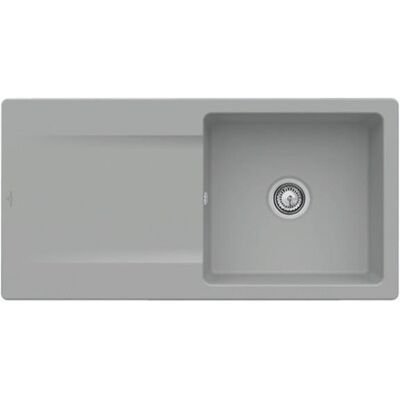 Fregadero empotrado Siluet de Villeroy & Boch - Reversible, 60cm, TitanCeram Fregadero empotrado Siluet de Villeroy & Boch - Reversible, 60cm, TitanCeram