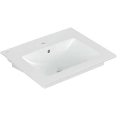 Lavabo Venticello de Villeroy & Boch - Rectangular, 600x500mm, Stone White, CeramicPlus Lavabo Venticello de Villeroy & Boch - Rectangular, 600x500mm, Stone White, CeramicPlus