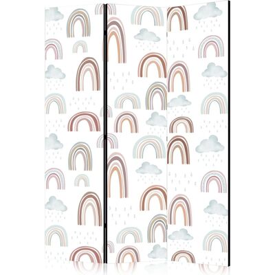 Biombo Artgeist Rainbows And Clouds Plegable Doble Cara 135x172 Cm Biombo Artgeist Rainbows And Clouds Plegable Doble Cara 135x172 Cm