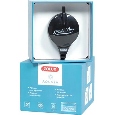 Zolux Bulleur 1.5W Flujo 18.6 L/h Negro - Acuario Zolux Bulleur 1.5W Flujo 18.6 L/h Negro - Acuario
