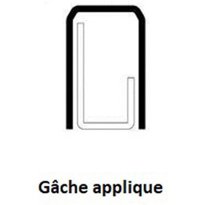 VACHETTE Exclusive 41 y 63 - Pestillo de alta seguridad - blanco - izquierda VACHETTE Exclusive 41 y 63 - Pestillo de alta seguridad - blanco - izquierda