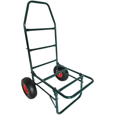 Carro De Transporte Relaxdays, Plegable, Hbt: 102x50x37 Cm, Ruedas Neumáticas, Hasta 80 Kg, Acero, Verde Carro De Transporte Relaxdays, Plegable, Hbt: 102x50x37 Cm, Ruedas Neumáticas, Hasta 80 Kg, Acero, Verde