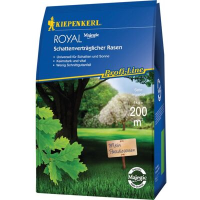 Kiepenkerl Profi-Line Reale 4kg - Semillas de césped tolerantes a la sombra Kiepenkerl Profi-Line Reale 4kg - Semillas de césped tolerantes a la sombra