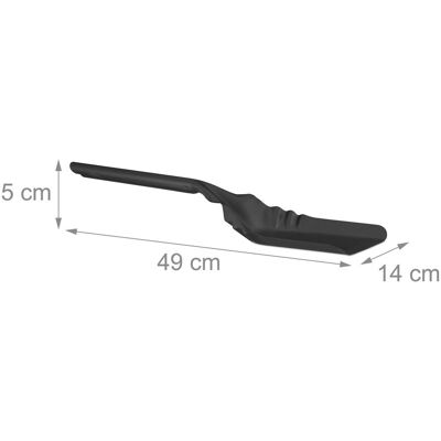 HelloShop26 - Pala cenizas 49 cm - Negro - 49 cm - Ash shovel HelloShop26 - Pala cenizas 49 cm - Negro - 49 cm - Ash shovel