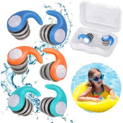 OEM Pares,silicona Suave,tapones Para Los Oídos Para Nadar (4-12 Años),tapones Para Los Oídos,tapones De Silicona Suave,adecuados Para Nadar,azul OEM Pares,silicona Suave,tapones Para Los Oídos Para Nadar (4-12 Años),tapones Para Los Oídos,tapones De Silicona Suave,adecuados Para Nadar,azul