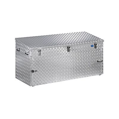 Certeo - Caja De Transporte De Chapa De Aluminio Acanalada Con Certeo - Caja De Transporte De Chapa De Aluminio Acanalada Con