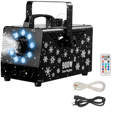 Vevor Máquina De Nieve De 900 W, Generador De Nieve Artificial, Con Un Tanque De 1 L, Para Uso En Interiores Y Exteriores, Ideal Para Fiestas, Dj Y Decoración Navideña, 320 X 230 X 270 Mm, Negro Vevor Máquina De Nieve De 900 W, Generador De Nieve Artificial, Con Un Tanque De 1 L, Para Uso En Interiores Y Exteriores, Ideal Para Fiestas, Dj Y Decoración Navideña, 320 X 230 X 270 Mm, Negro