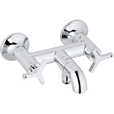 Mezclador de bañera y ducha empotrado Kludi Nova Fonte - Cromo Mezclador de bañera y ducha empotrado Kludi Nova Fonte - Cromo