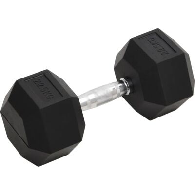 vidaXL Mancuerna de hierro fundido 22,5 kg - Pesas vidaXL Mancuerna de hierro fundido 22,5 kg - Pesas