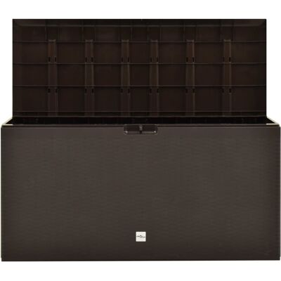 HELLOSHOP26 Baúl Para Muebles De Jardín 114 X 47 X 60 Cm Color Marrón 020013094 HELLOSHOP26 Baúl Para Muebles De Jardín 114 X 47 X 60 Cm Color Marrón 020013094