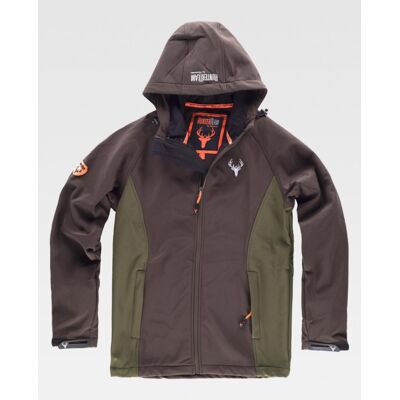 WORKTEAM Workshell Sport 0168s Xl - Marron/verde Caza WORKTEAM Workshell Sport 0168s Xl - Marron/verde Caza