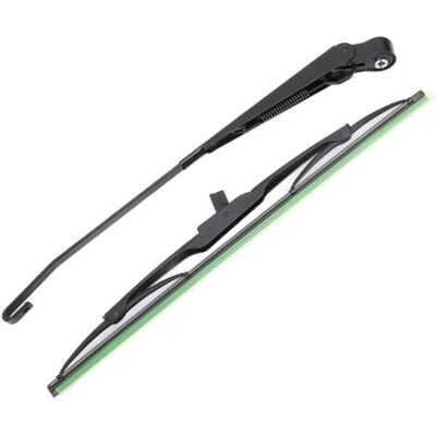 SANS MARQUE Brazo Limpiaparabrisas De 105° Con Escobilla 0390506510, Eje Largo Para Parabrisas De Tractor Willys, Barco De Pesca, Atv, Utv. SANS MARQUE Brazo Limpiaparabrisas De 105° Con Escobilla 0390506510, Eje Largo Para Parabrisas De Tractor Willys, Barco De Pesca, Atv, Utv.