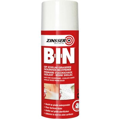 Zinsser B-I-N Imprimación en Spray Blanco - Sellador y aislante Zinsser B-I-N Imprimación en Spray Blanco - Sellador y aislante