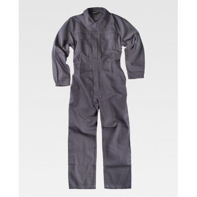 Buzo Técnico De Trabajo Con Cremallera De Metal En Algodón Grueso Workteam B5300 60 Gris Buzo Técnico De Trabajo Con Cremallera De Metal En Algodón Grueso Workteam B5300 60 Gris