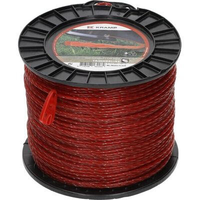 KRAMP Hilo De Corte Di谩metro3mm X 281m Trenzado Silencioso Rojo Universal Nl30281tckr KRAMP Hilo De Corte Di谩metro3mm X 281m Trenzado Silencioso Rojo Universal Nl30281tckr