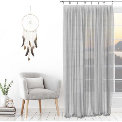 OEM La Tela De Tul Blanco Spirit Con Presillas Mide 135 X 250 Cm. OEM La Tela De Tul Blanco Spirit Con Presillas Mide 135 X 250 Cm.